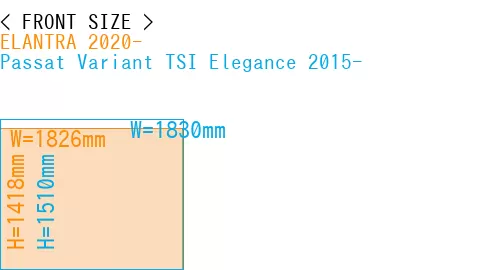 #ELANTRA 2020- + Passat Variant TSI Elegance 2015-